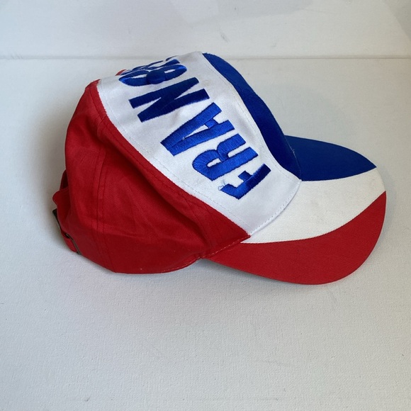 Vintage France 1998 World Cup strap back hat Coupe du Monde Soccer Football - Picture 4 of 12